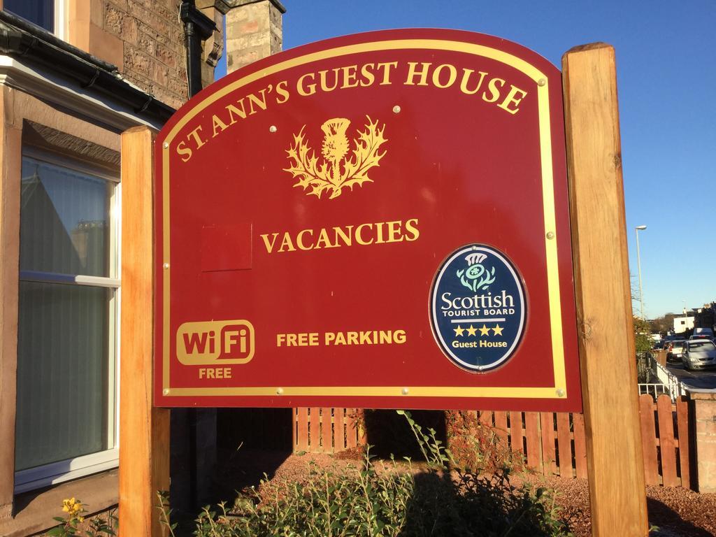 St Ann'S Guest House Inverness Exterior photo